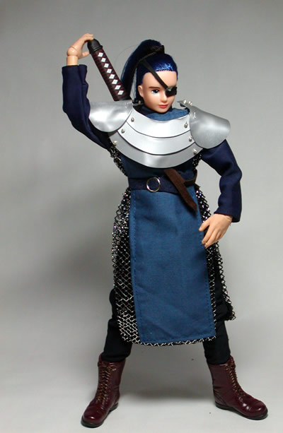 鎖帷子　Ｌサイズ　副隊長　立ち姿