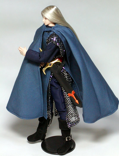 鎖帷子　Ｌサイズ　横から