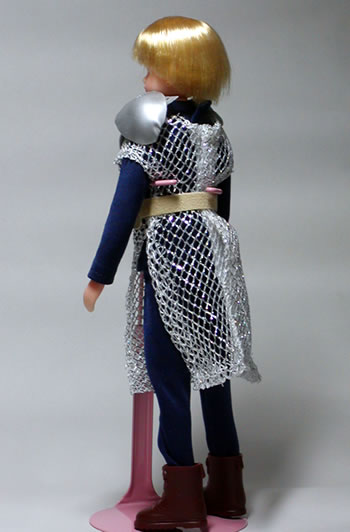 鎖帷子 サイズS 後ろ姿