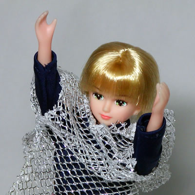 鎖帷子 サイズS 着ているところ