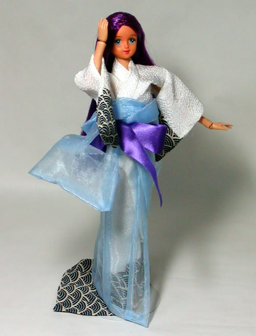 水の羽衣和風　「乱調」立ち姿