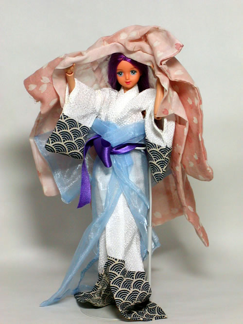 水の羽衣和風　「乱調」　被く