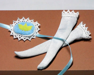 水の羽衣、追加アイテム　ヘッドドレス、ソックス