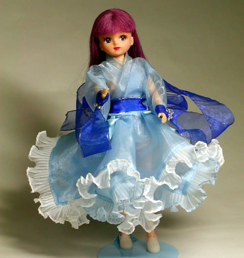 水の羽衣　立ち姿