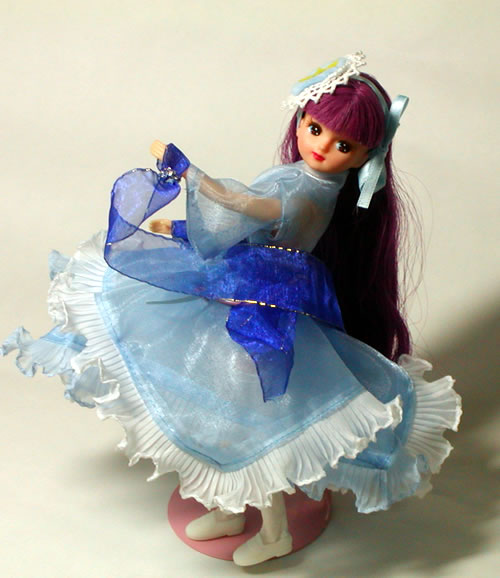 水の羽衣　ポーズ