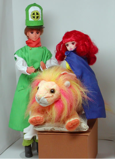 アリーナとクリフト　ライオン