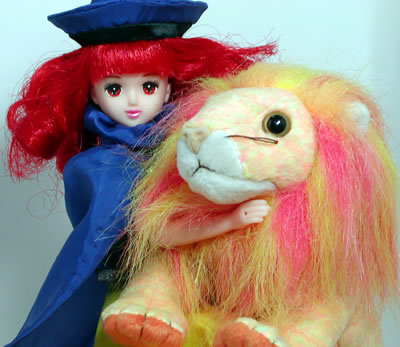 アリーナ姫　ライオン