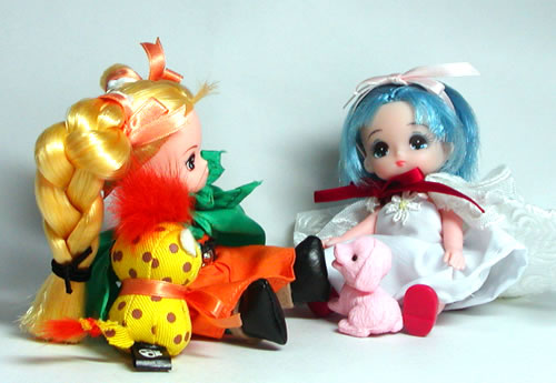 少女ビアンカと少女フローラ2