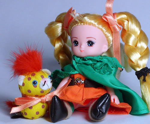 少女ビアンカ ペットのプックル