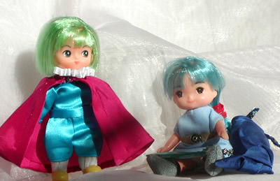 グランバニアの王子（青髪）とコリンズ