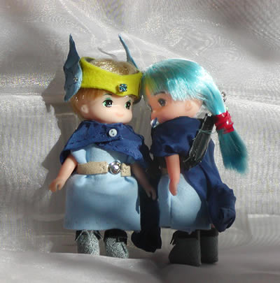 グランバニアの王子　金髪　青髪　２