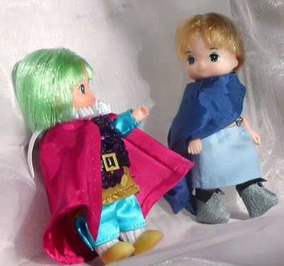 グランバニアの王子（金髪）とコリンズ