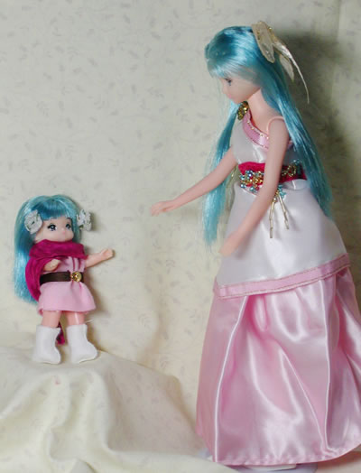 フローラと王女