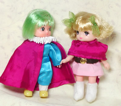 グランバニアの王女（金髪）とコリンズ