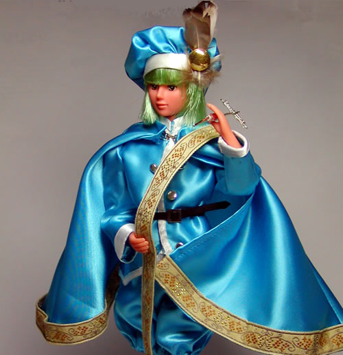 ヘンリー　「法王」の衣装で 