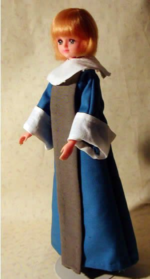 マリア　修道女　頭巾なし