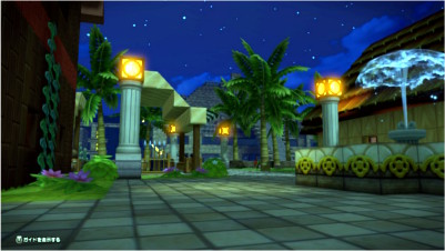 サラボナ広場 夜